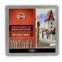 Pastele suche w ołówku Koh-i-Noor Gioconda, 24 kolory, metalowe opakowanie - 3